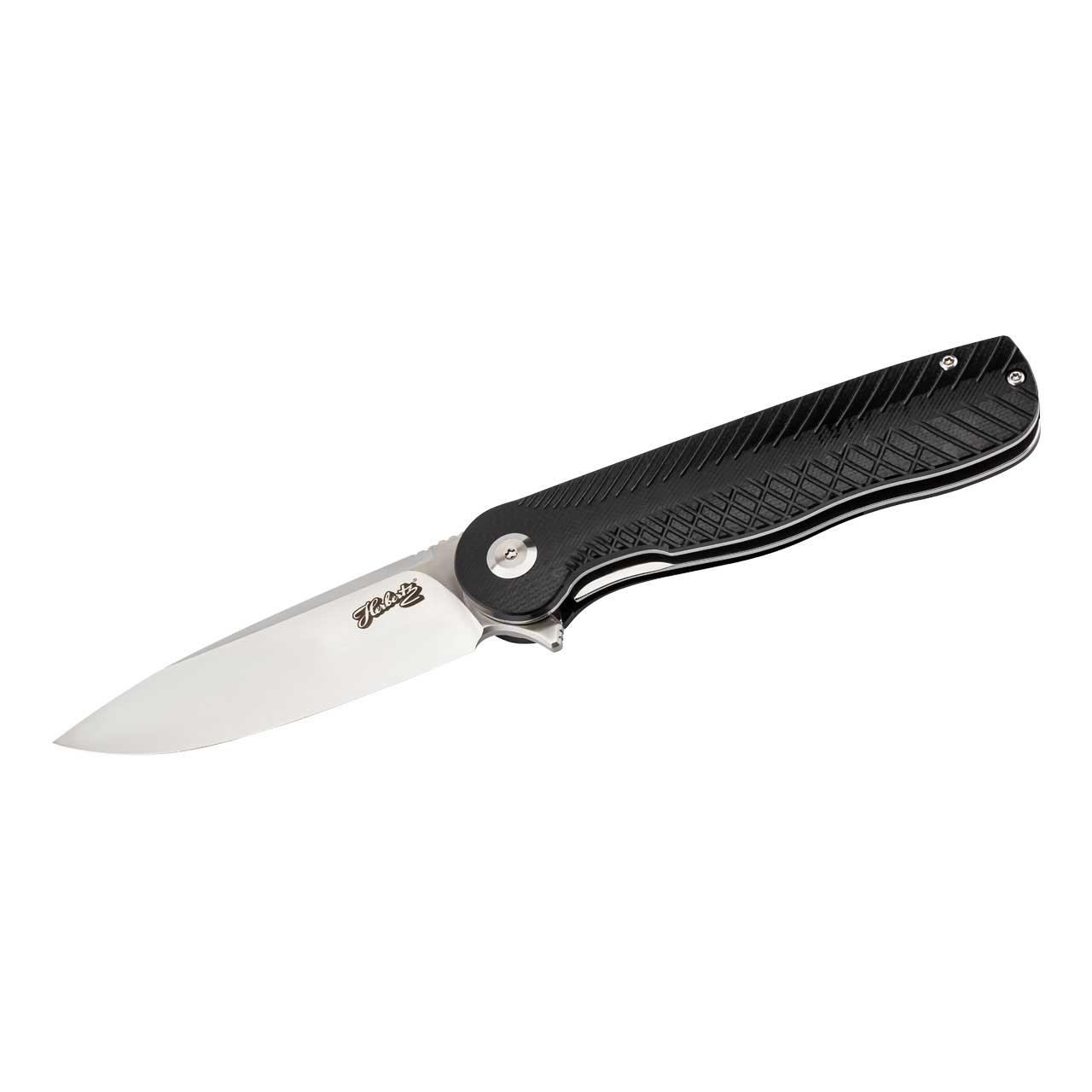 Herbertz Selektion Einhandmesser, G10, schwarz