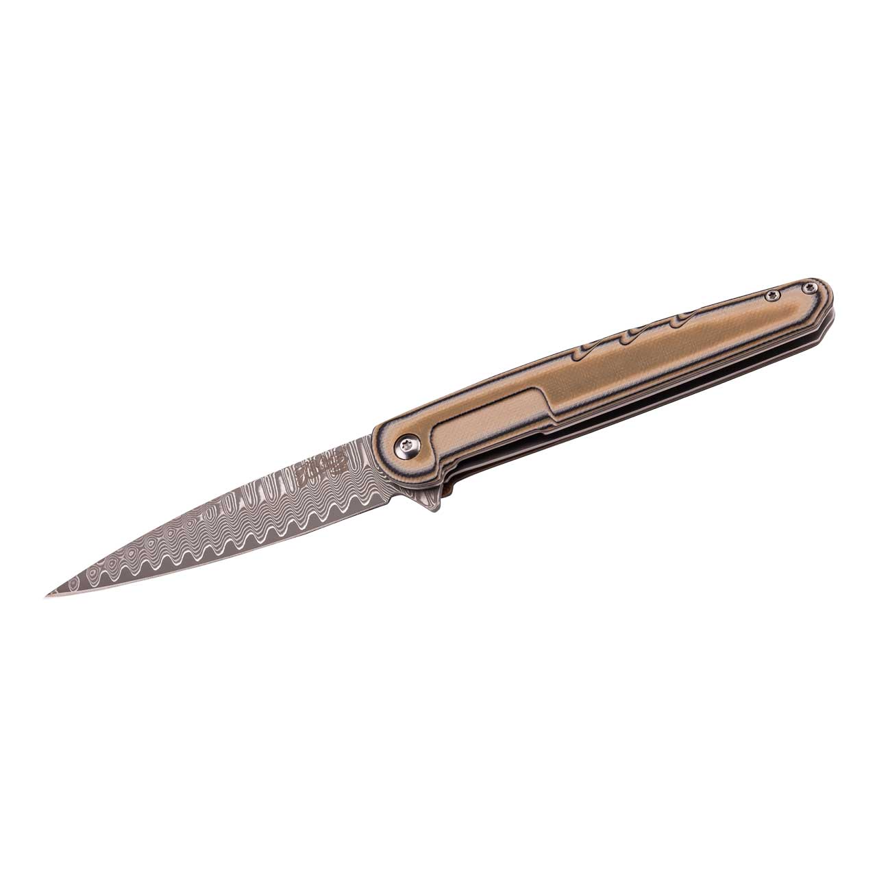 Herbertz Selektion Einhandmesser, G10, braun
