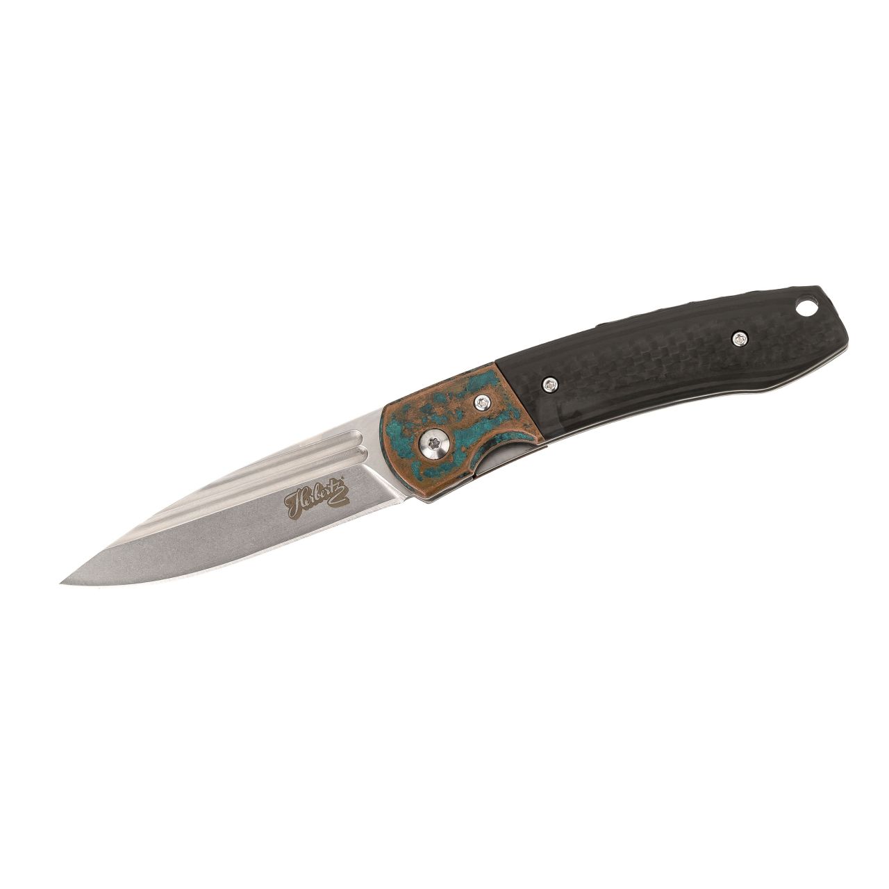 Herbertz Taschenmesser, Carbon, schwarz