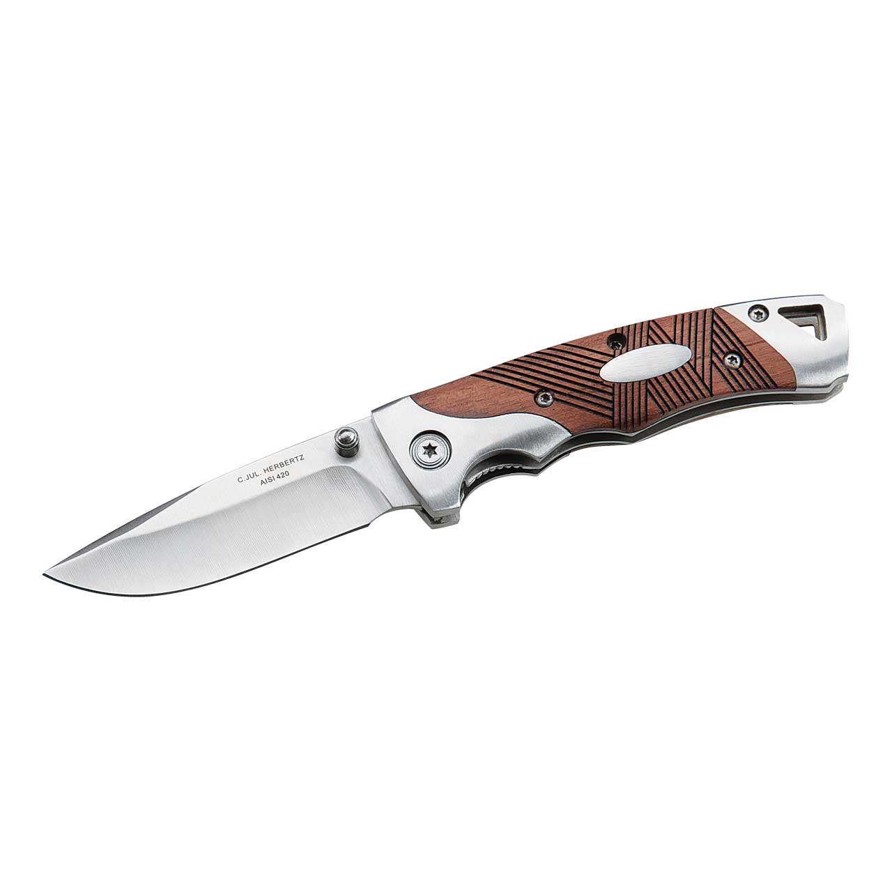 Herbertz Einhandmesser, Griffmulden