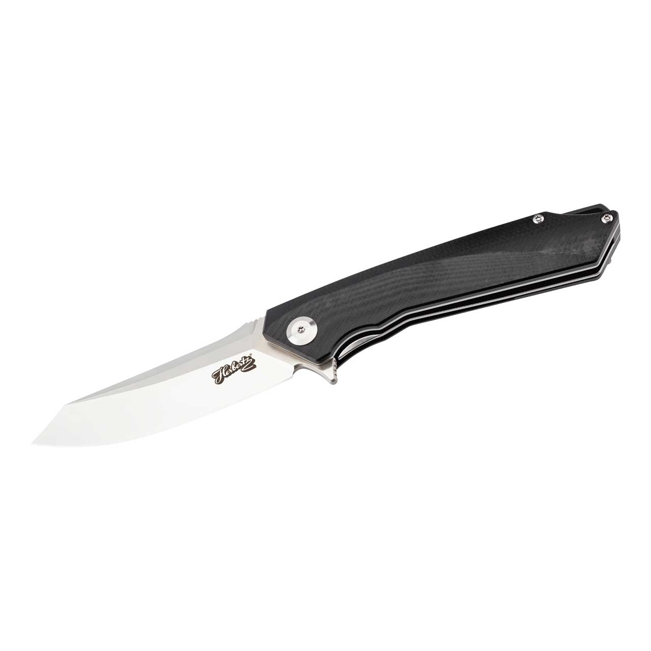 Herbertz Selektion Einhandmesser, G10, schwarz