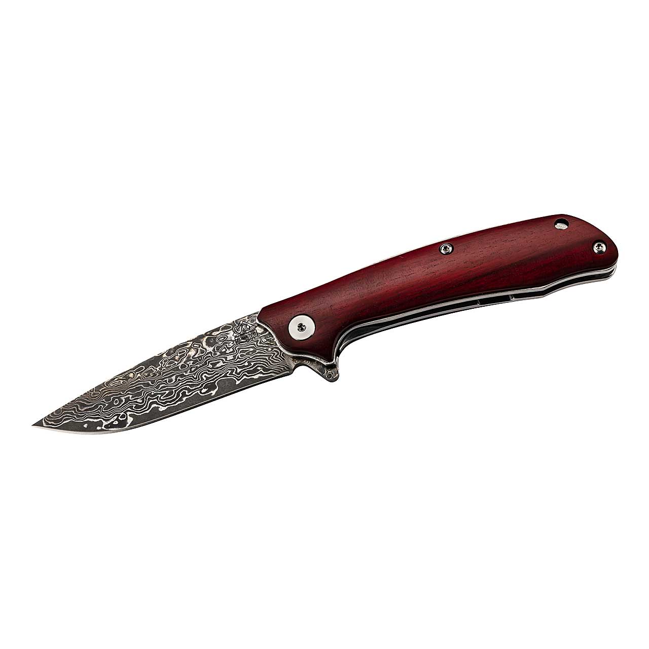 Puma TEC Einhandmesser mit Clip, Sandelholz