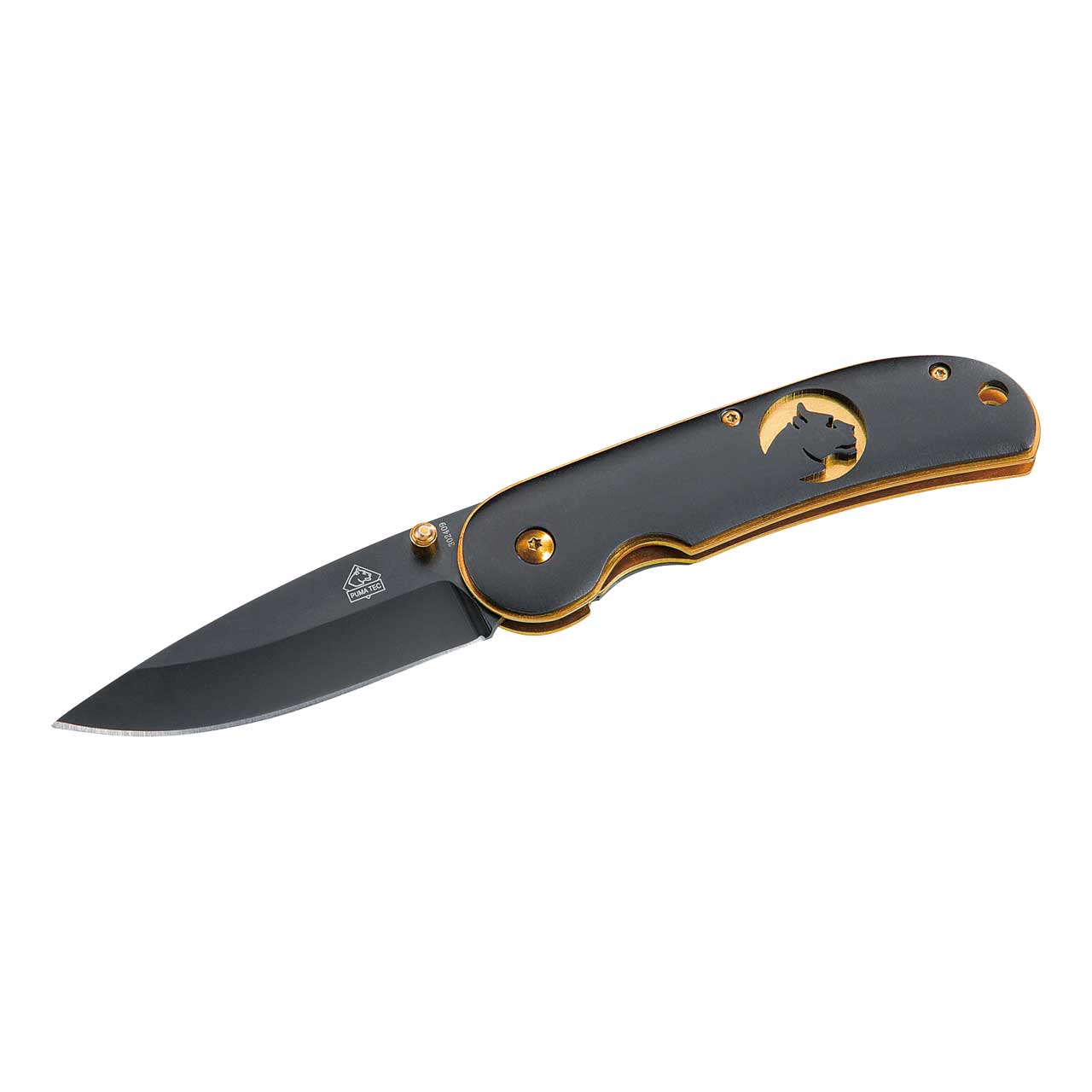 Puma TEC Einhandmesser, schwarz