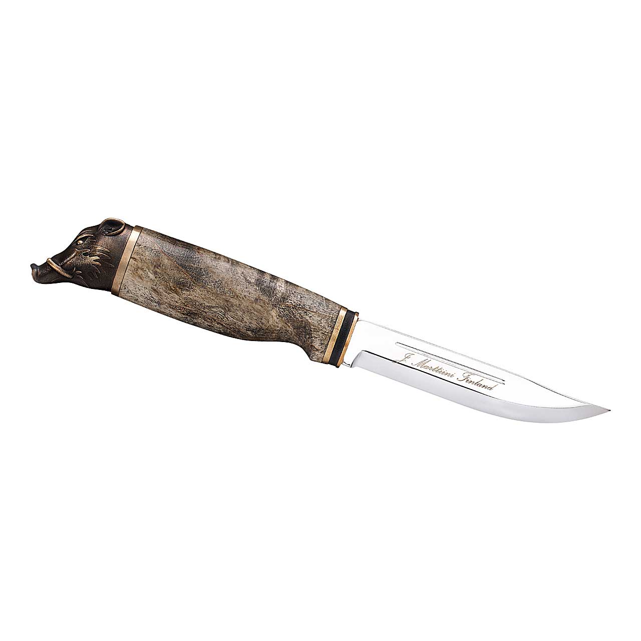 Marttiini WILD BOAR Gürtelmesser, Maserbirke