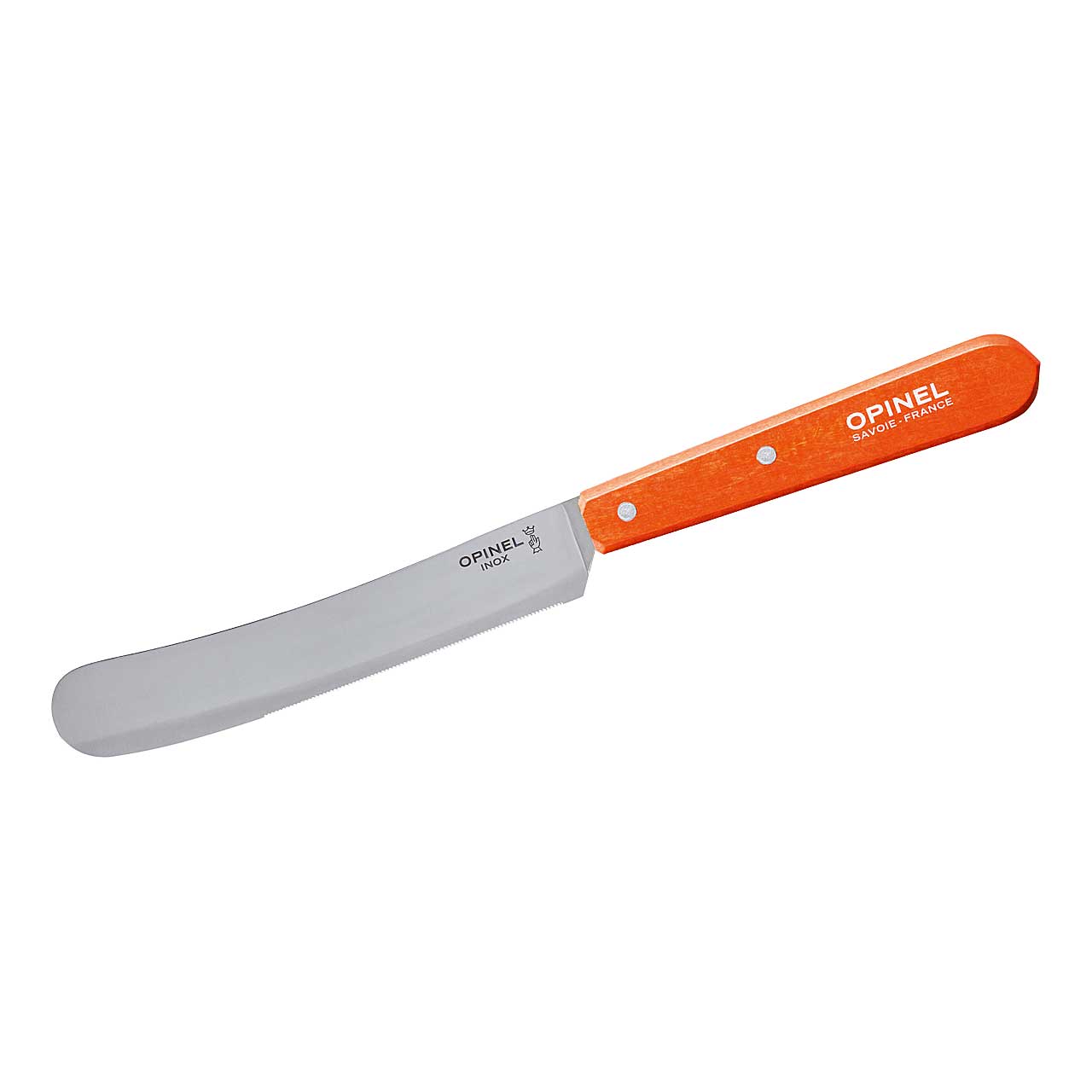 Opinel Frühstücks-Messer, Buchenholz, orange