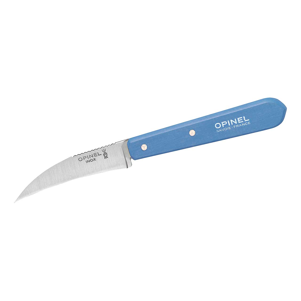 Opinel No 114 Gemüsemesser, blau