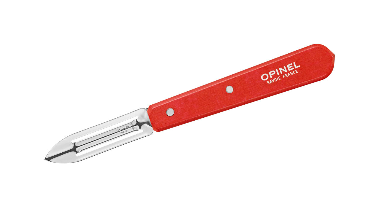 Opinel No 115 PAYSAGE Gemüseschäler, rot