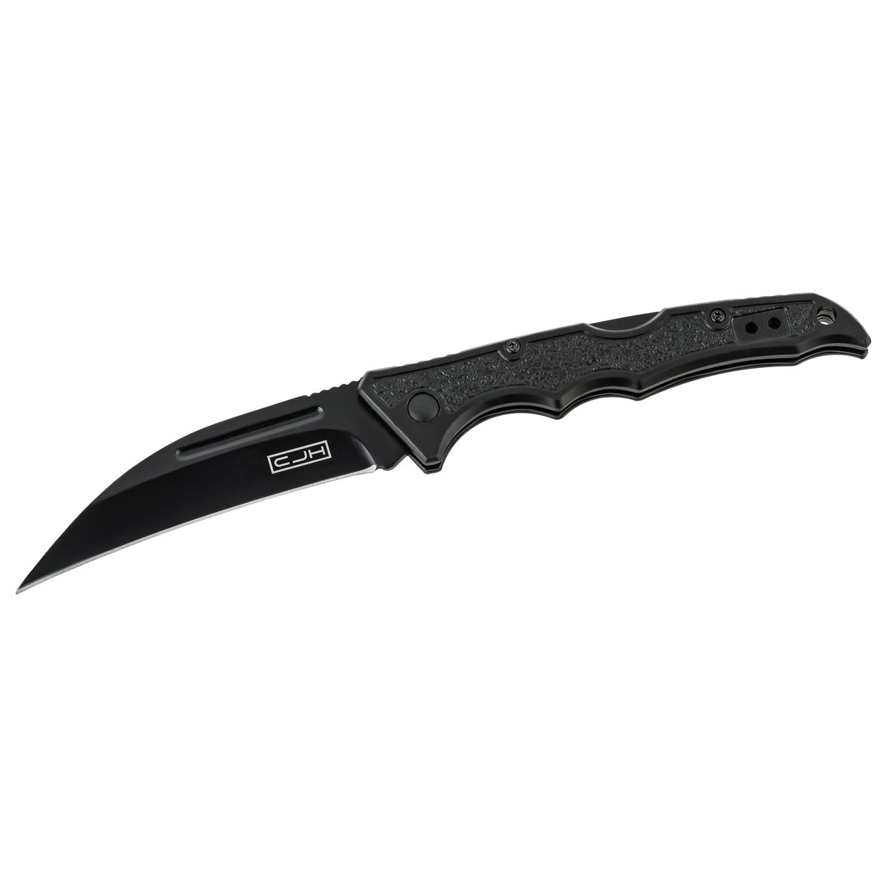 CJH Taschenmesser, Alu, schwarz