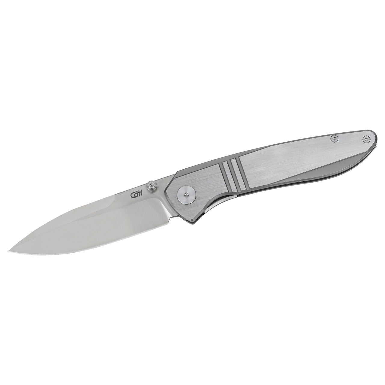 CJH Einhandmesser, Edelstahl