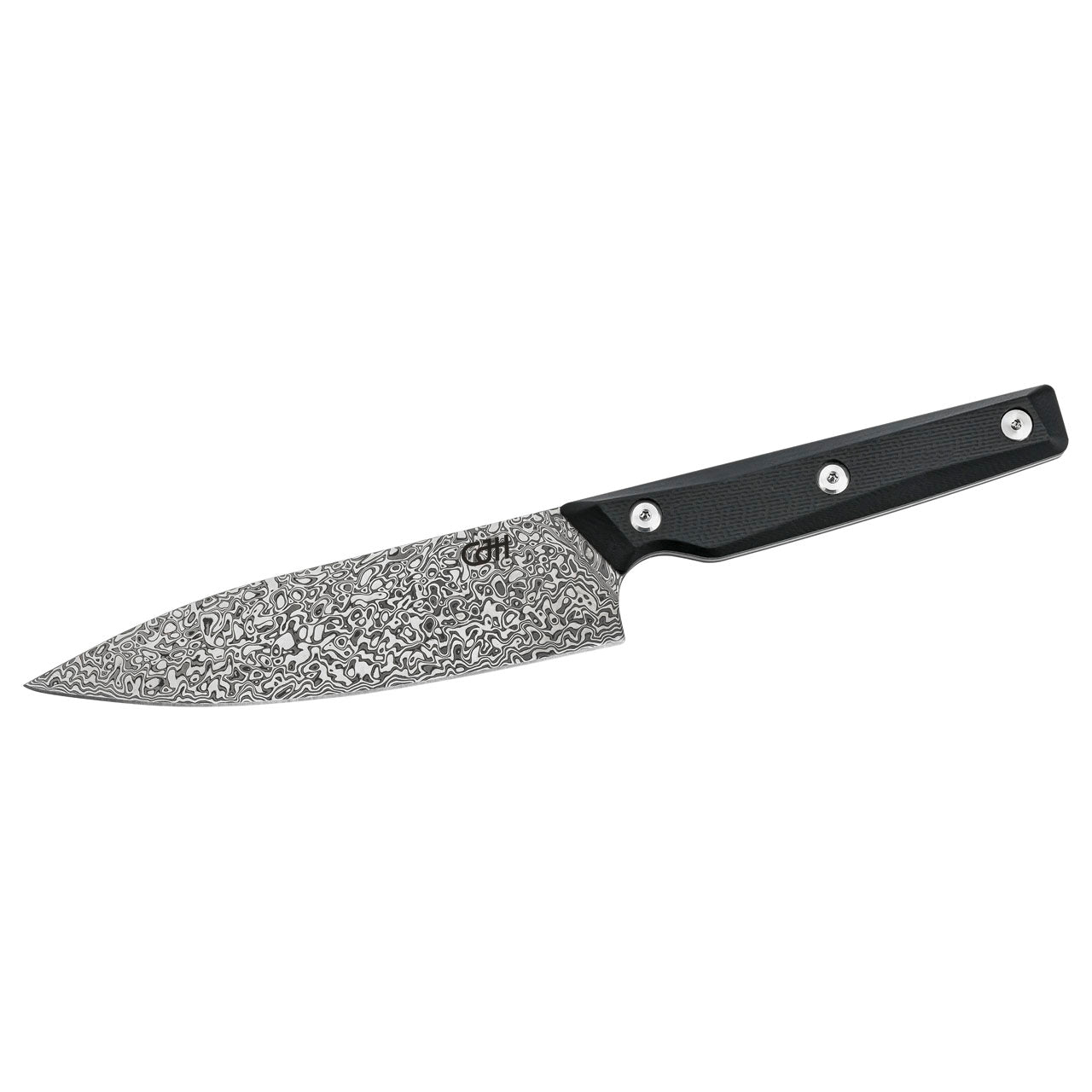 CJH Kochmesser klein, 110-Lagen Damast, G10