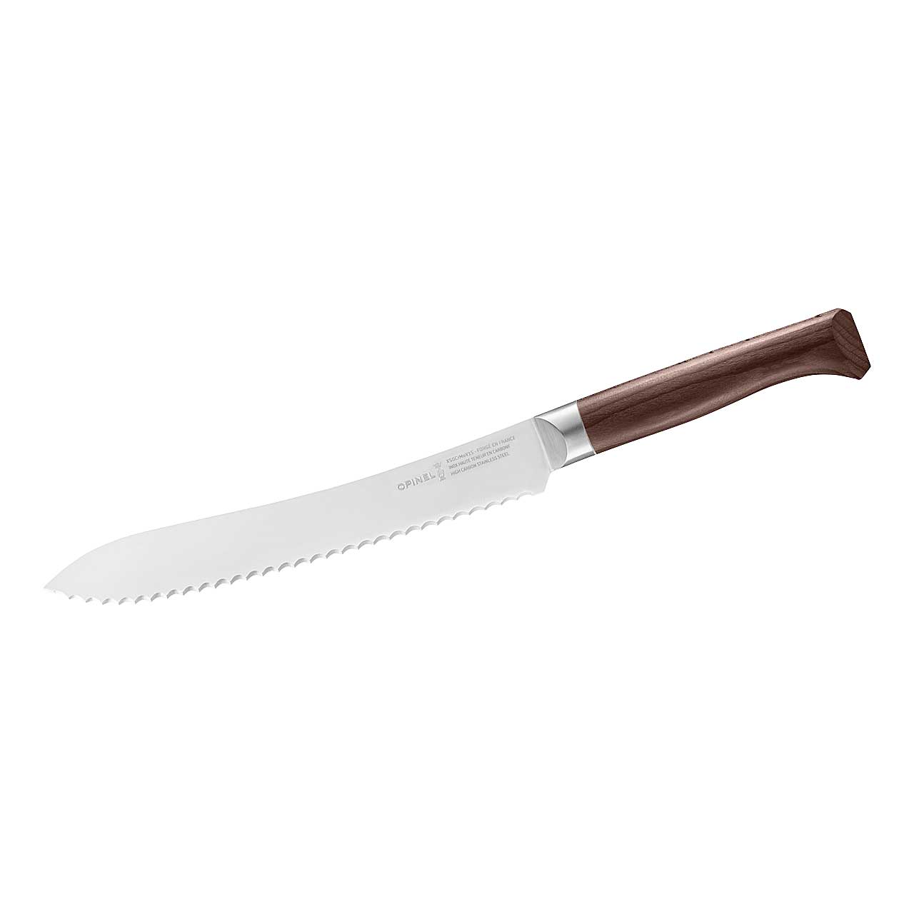 Opinel LES FORGES 1890 Brotmesser, Buchenholz