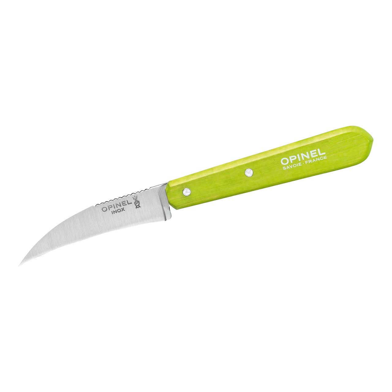 Opinel No 114 Gemüsemesser, grün