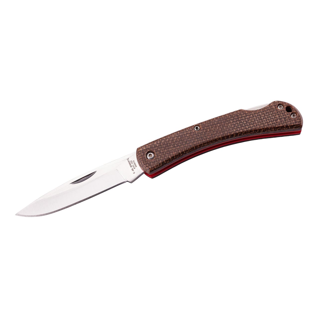 Herbertz Taschenmesser, Micarta, braun