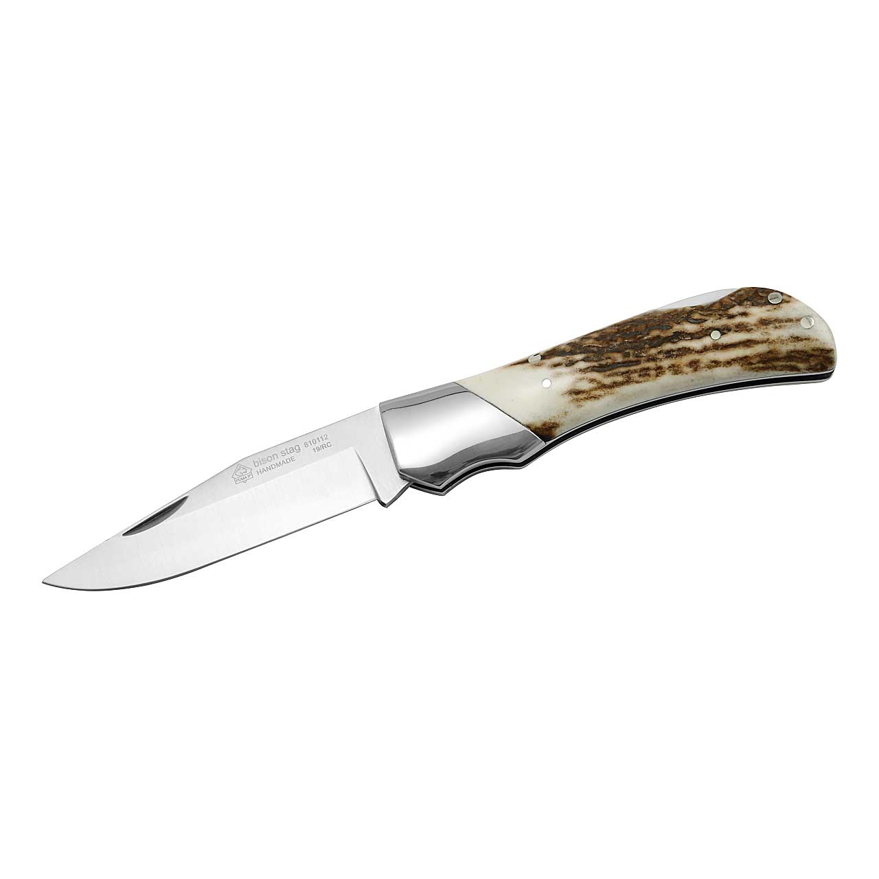 Puma IP BISON I Taschenmesser, Hirschhorn
