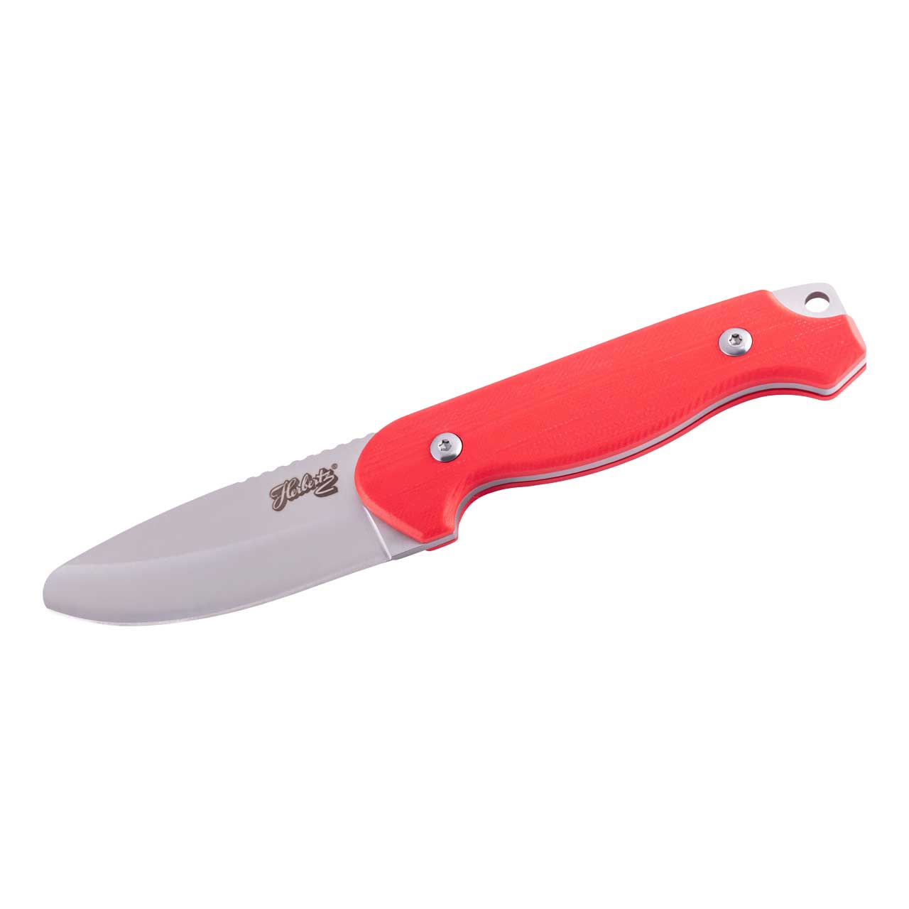 Herbertz Selektion Kindermesser, rot, Nylon-Etui