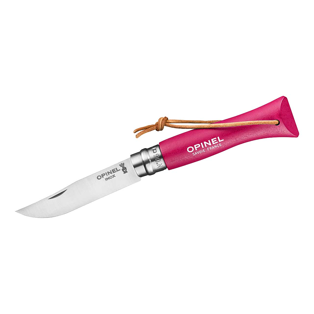 Opinel No 06 BAROUDEUR, magenta