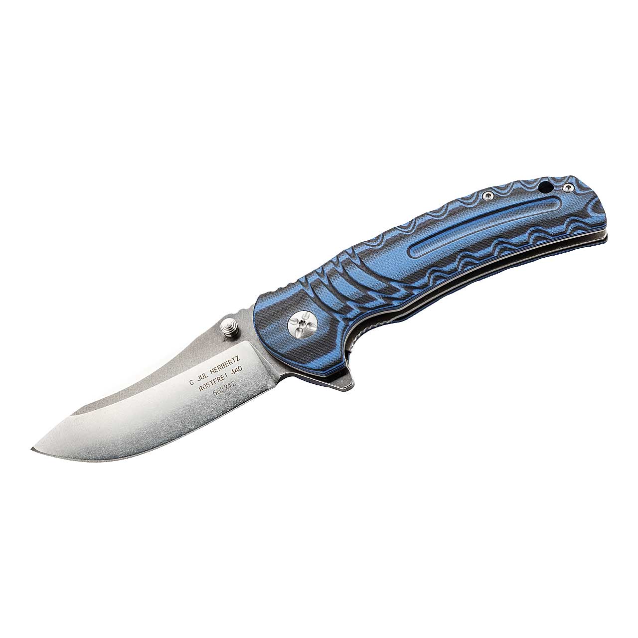Herbertz Einhandmesser mit Nylon-Etui