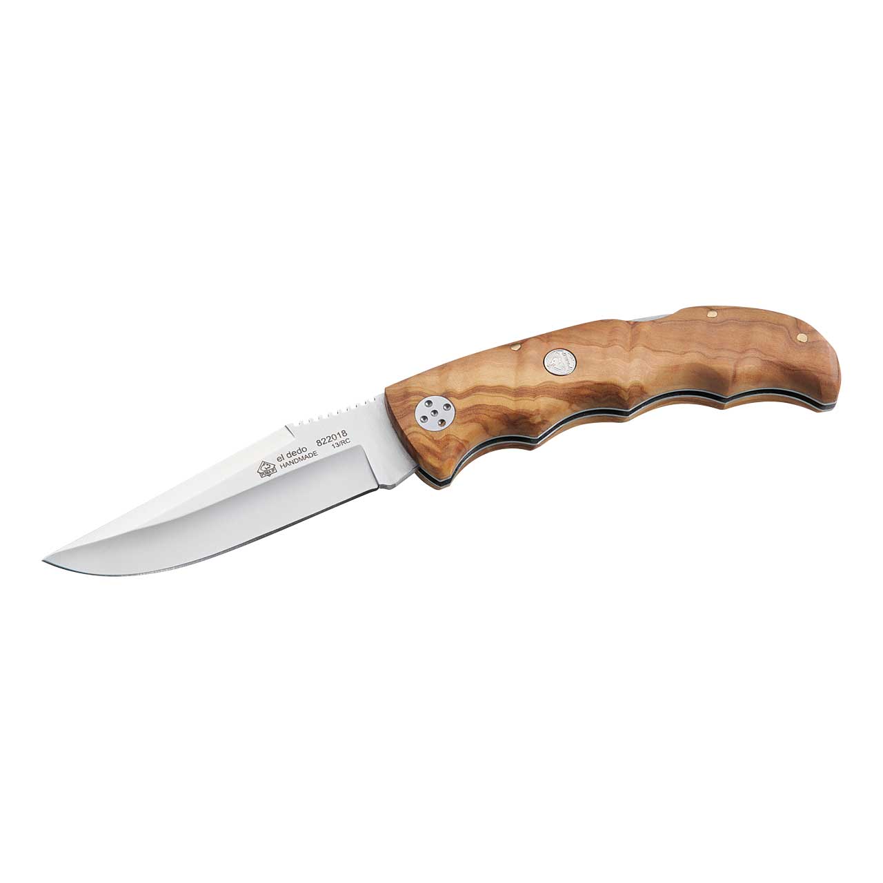 Puma IP EL DEDO Taschenmesser, Olivenholz