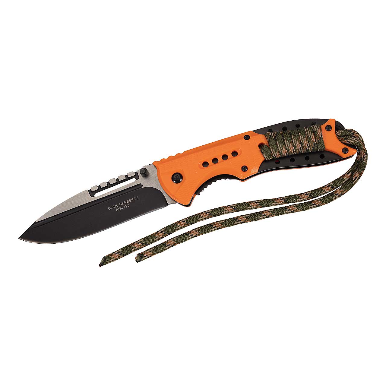 Herbertz Einhandmesser, orange