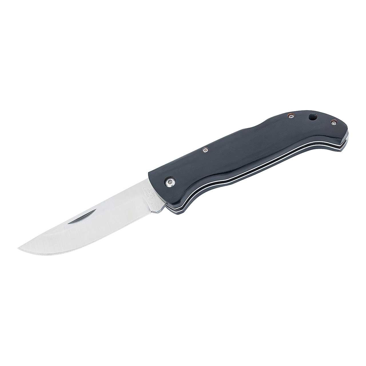 Herbertz Taschenmesser, Pakkaholz, schwarz