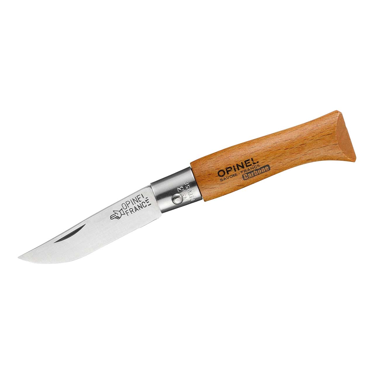 Opinel No 03 Mini-Messer, Carbon