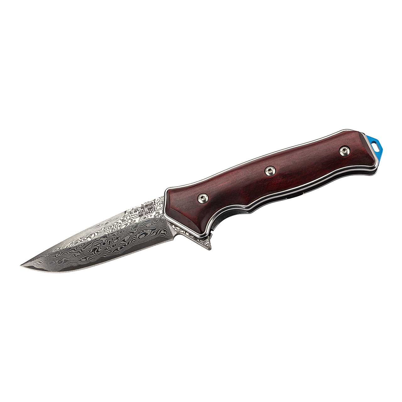 Herbertz Einhandmesser, Damast