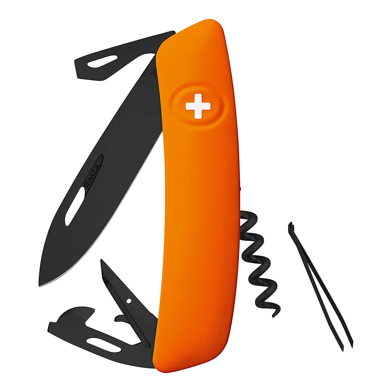 Swiza D03 ALLBLACK, orange