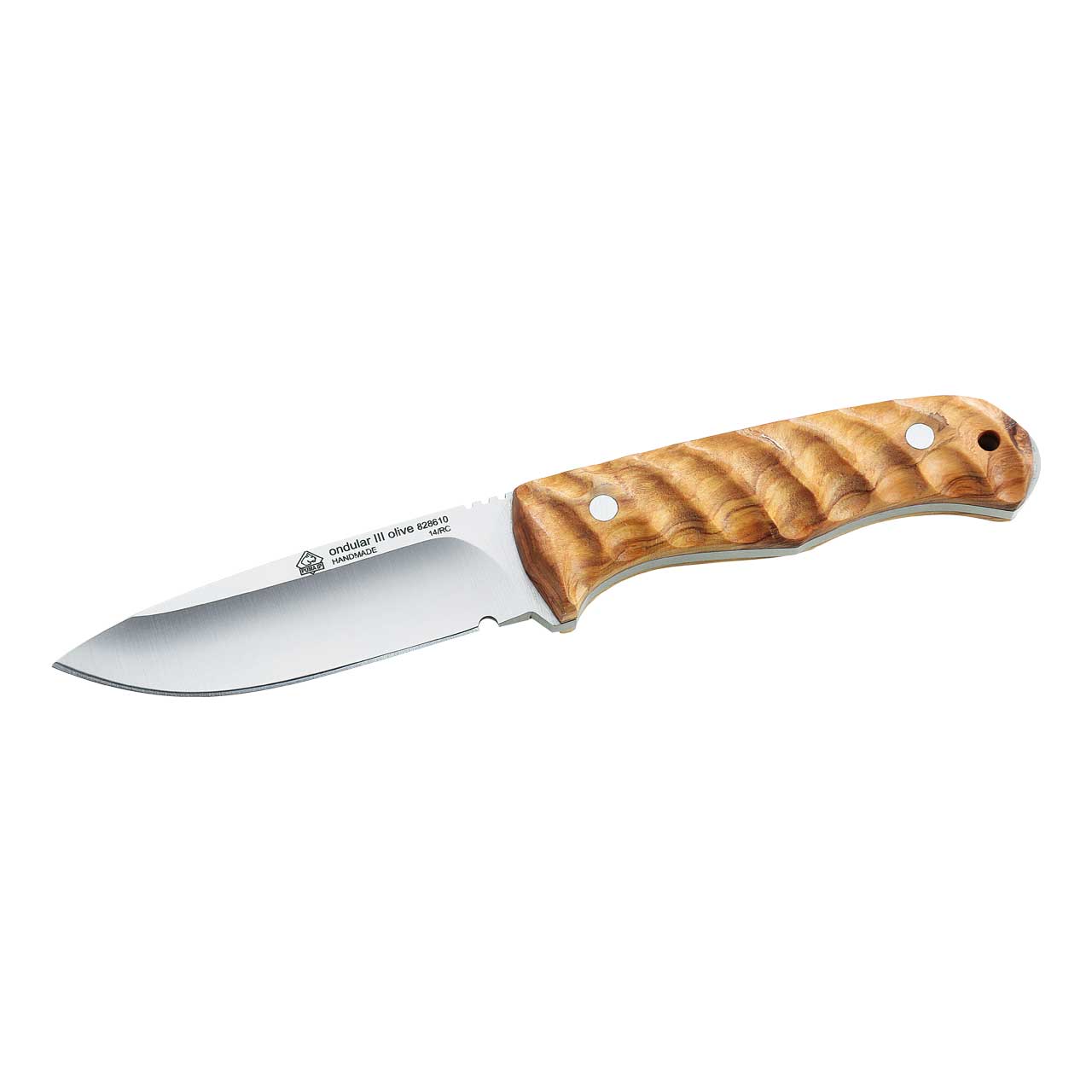 Puma IP ONDULAR III Gürtelmesser, Olivenholz