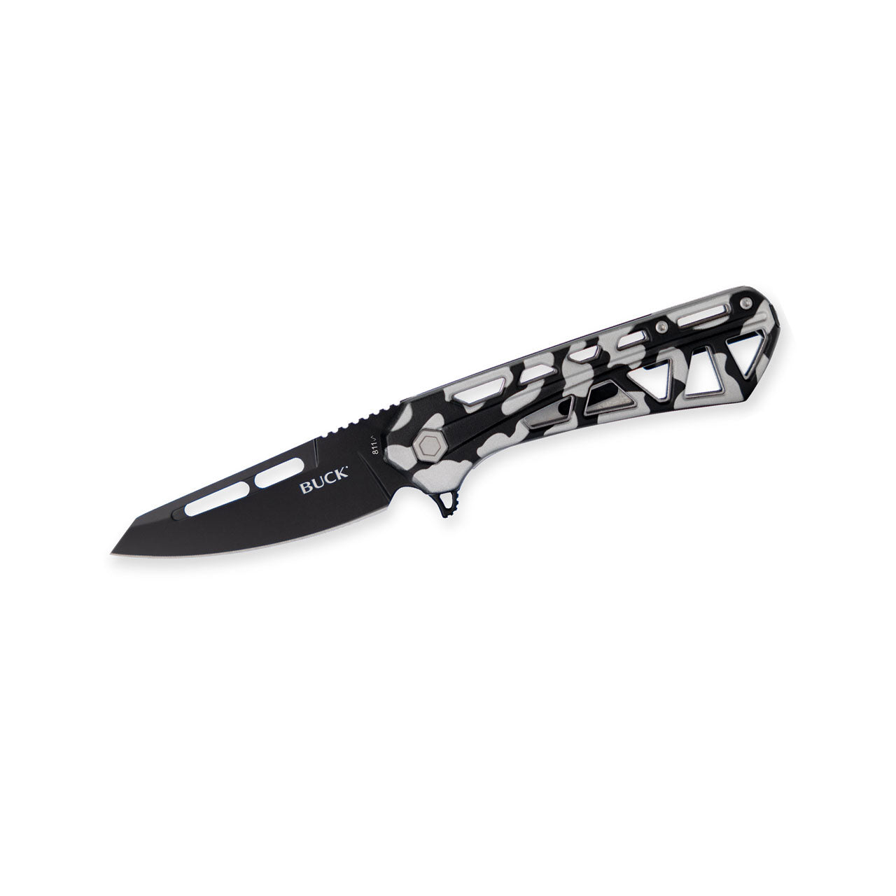Buck 811 TRACE OPS Taschenmesser, schwarz/grau