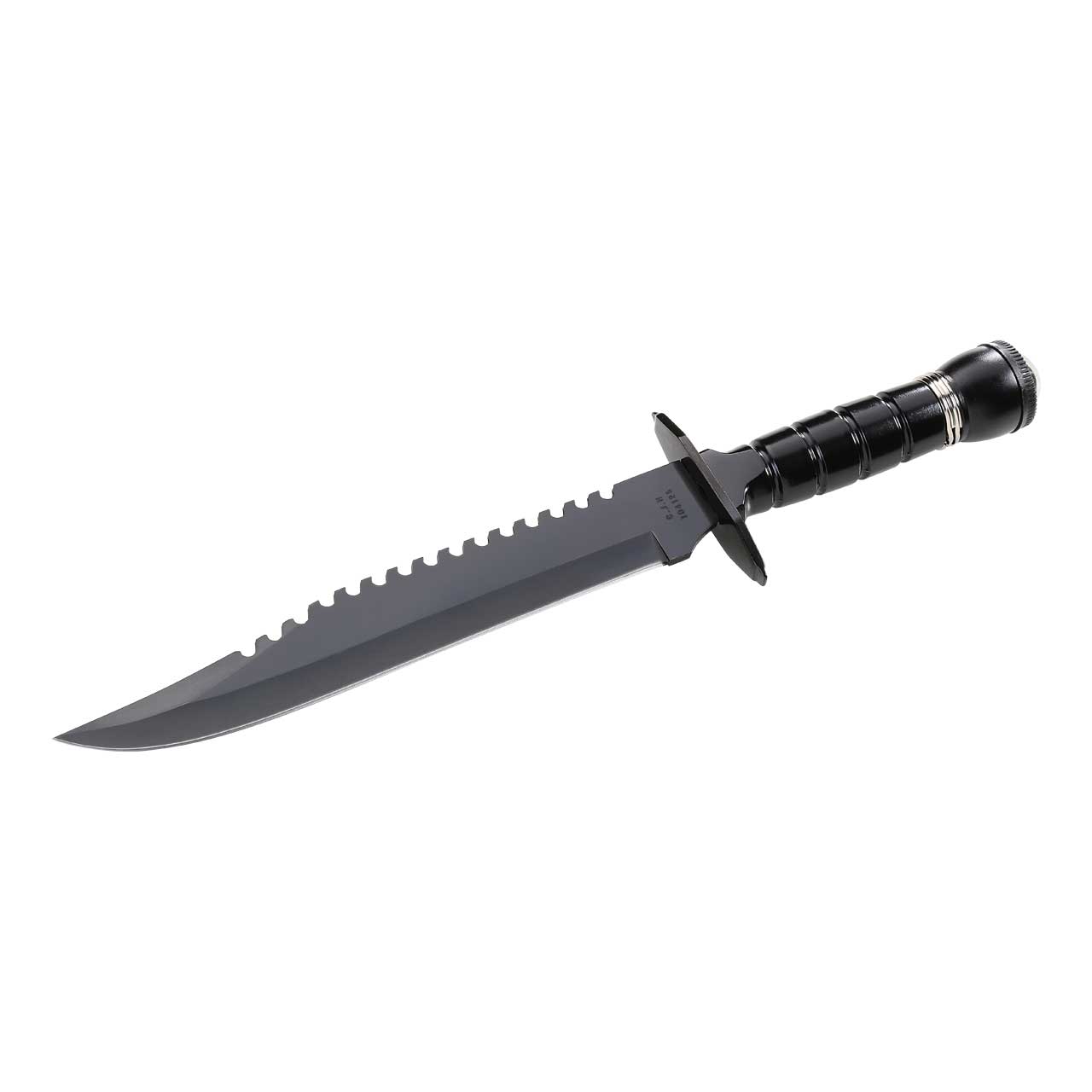 Herbertz Überlebensmesser, schwarz