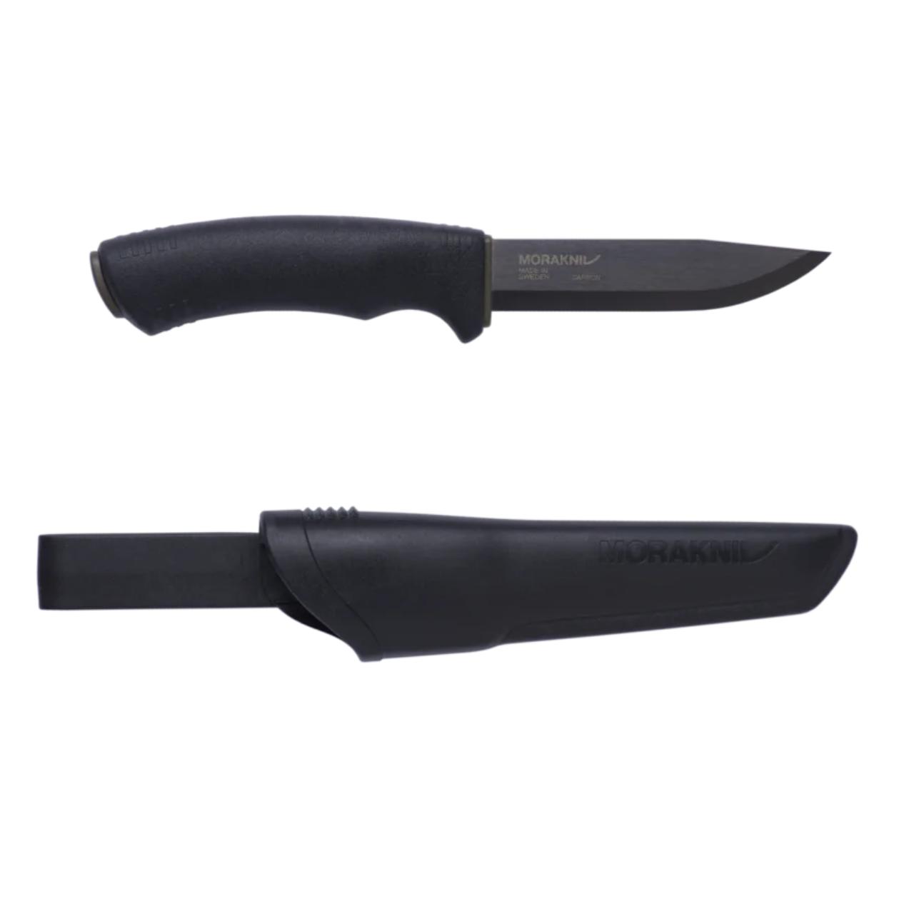Morakniv BUSHCRAFT BLACKBLADE (C) Outdoormesser, schwarz