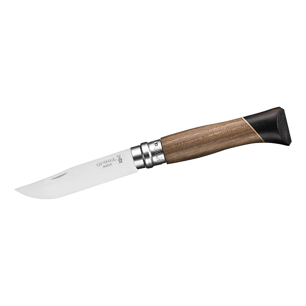 Opinel No 08 ATELIER, Walnussholz/Ahorn/Ebenholz