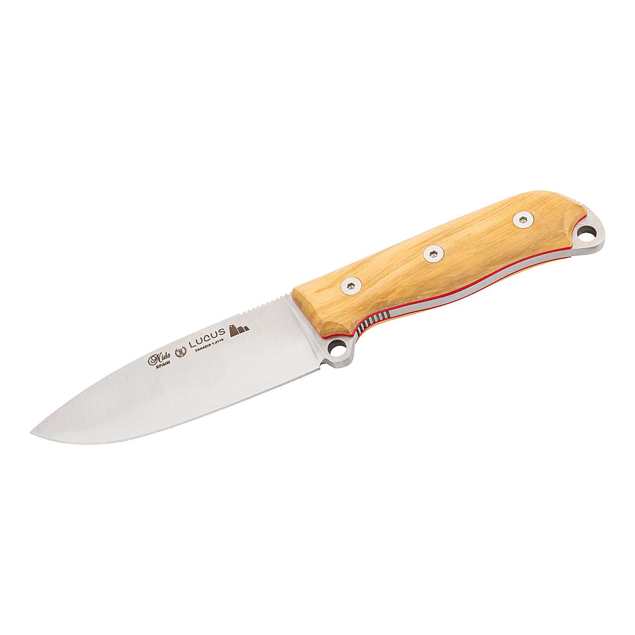 Nieto LUCUS 120 Outdoormesser, Buchsbaum