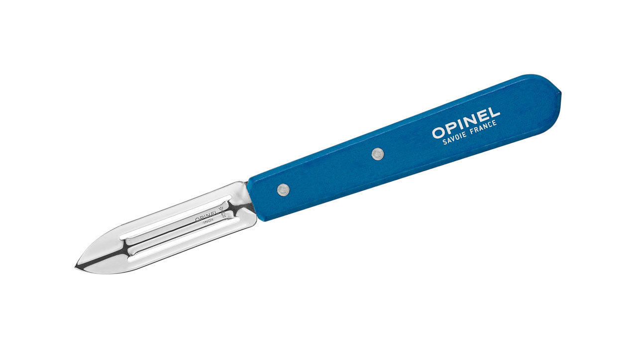 Opinel No 115 PAYSAGE Gemüseschäler, blau