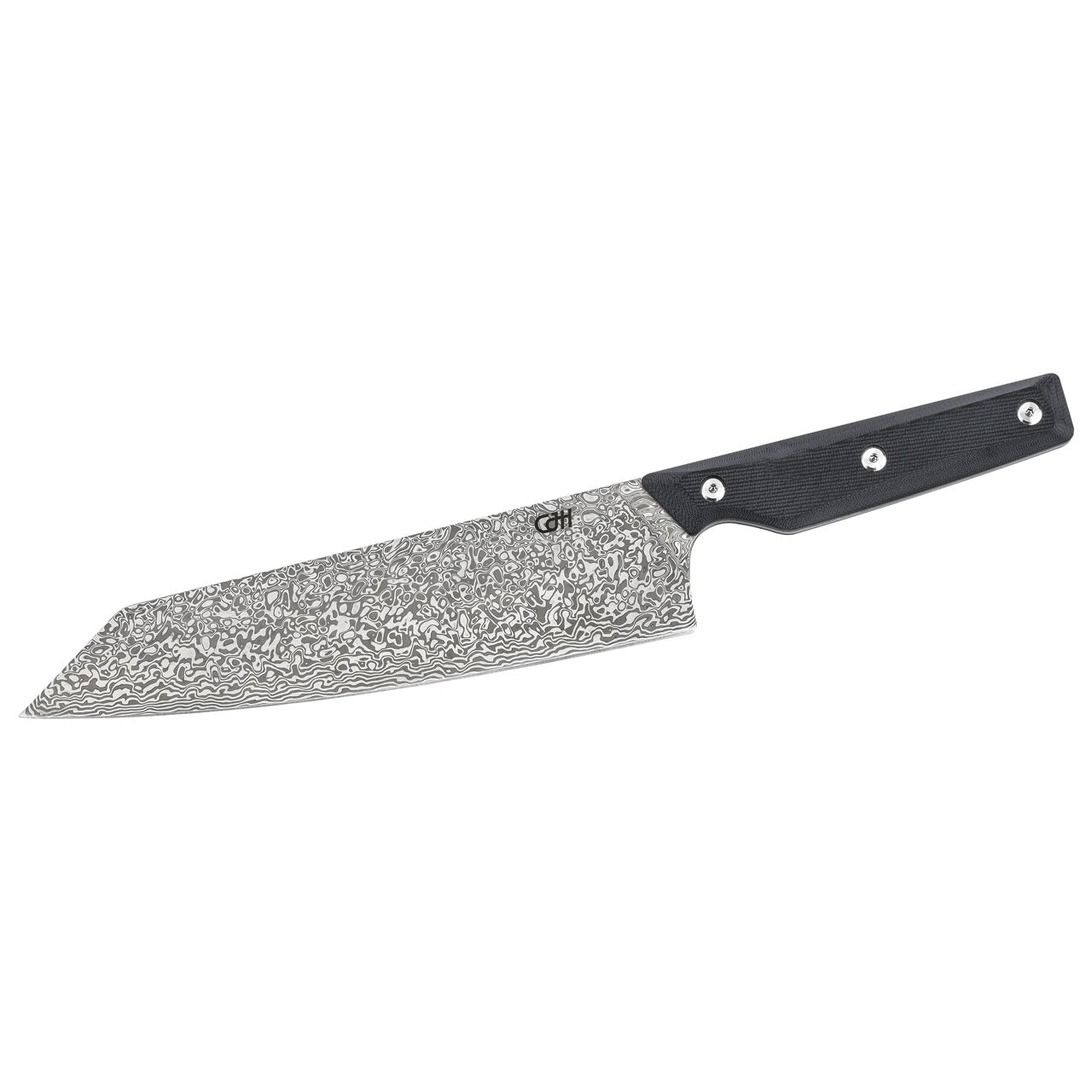 CJH Kiritsuke-Messer groß, 110-Lagen Damast, G10