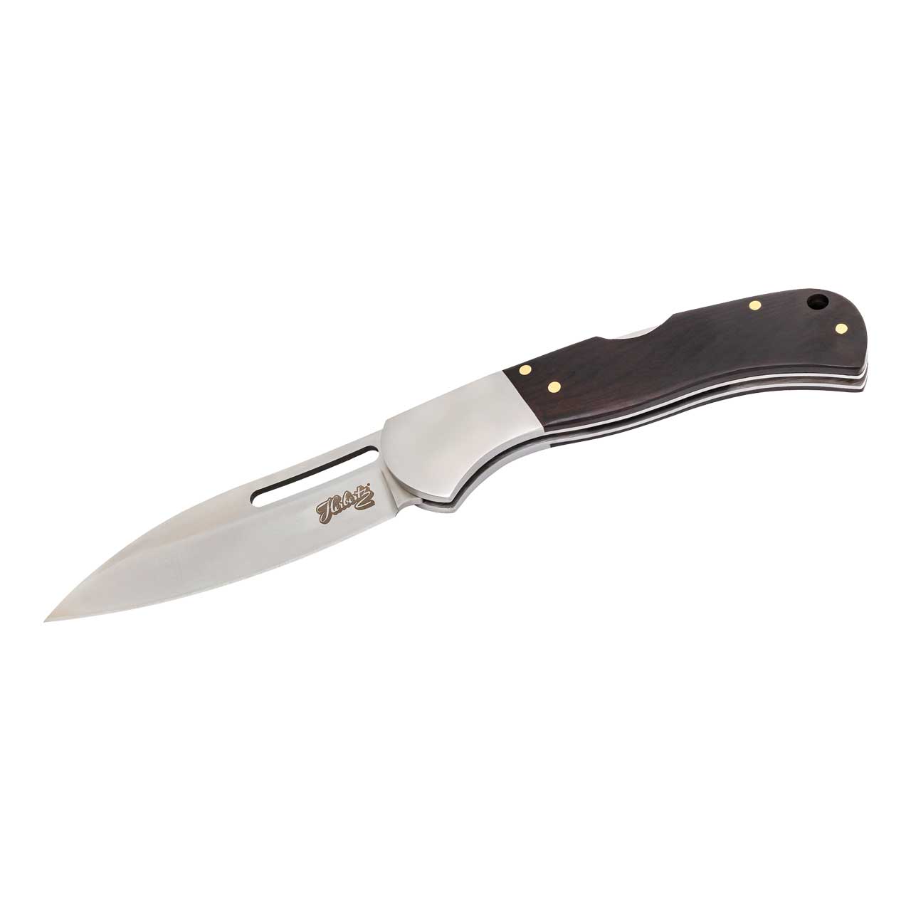 Herbertz Selektion Einhandmesser, Sandelholz, dunkel