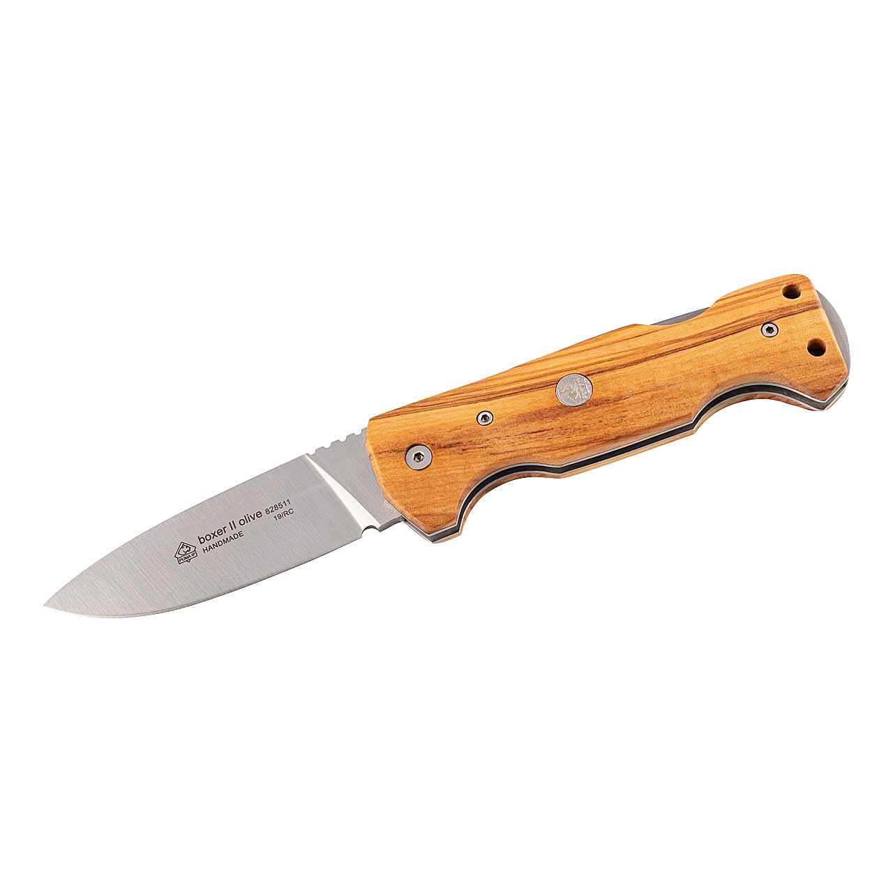 Puma IP BOXER II Taschenmesser, Olivenholz