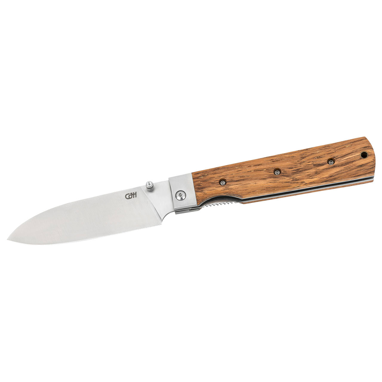 CJH Campingmesser, Tagayasanholz, 14 cm