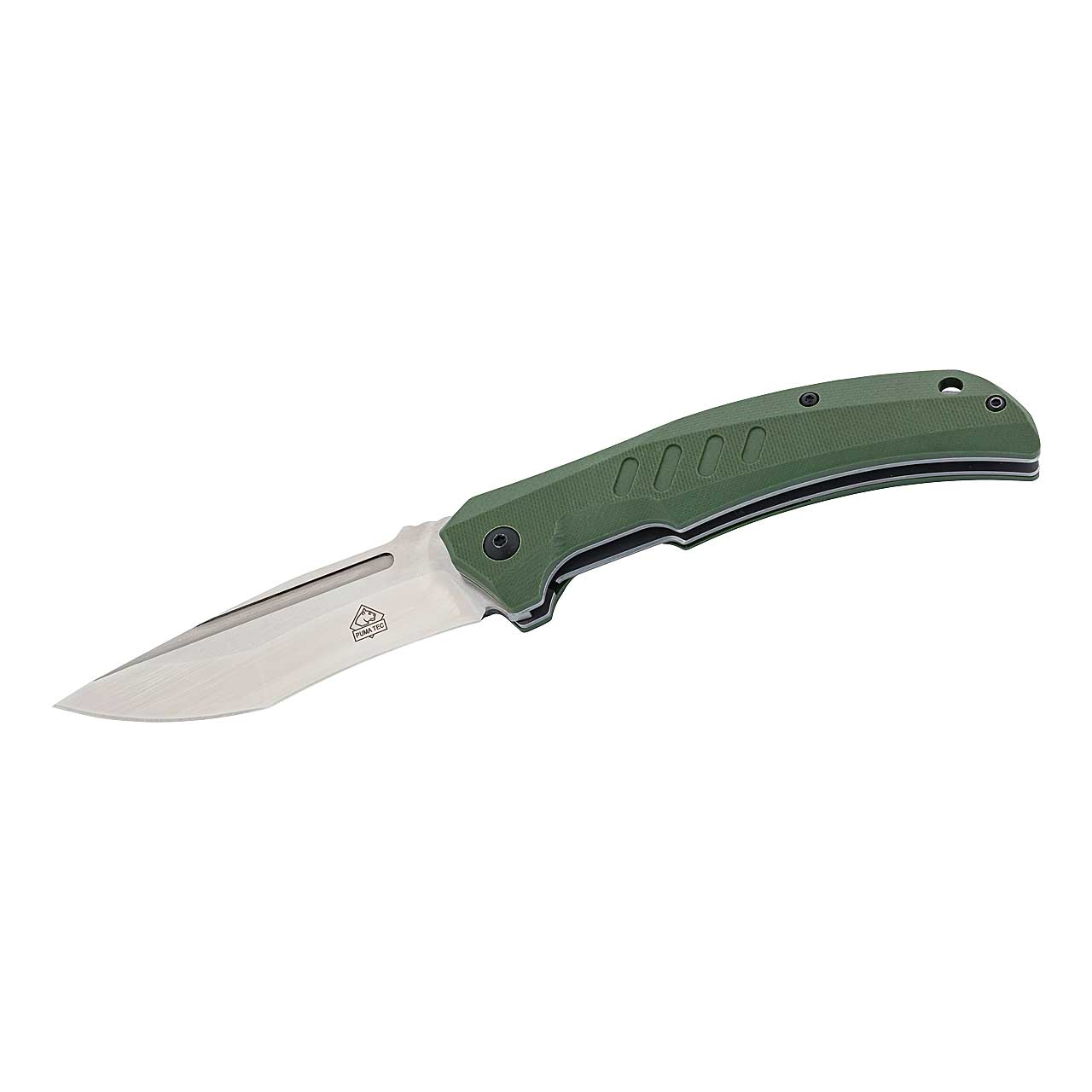 Puma TEC Taschenmesser mit Clip, G10, grün
