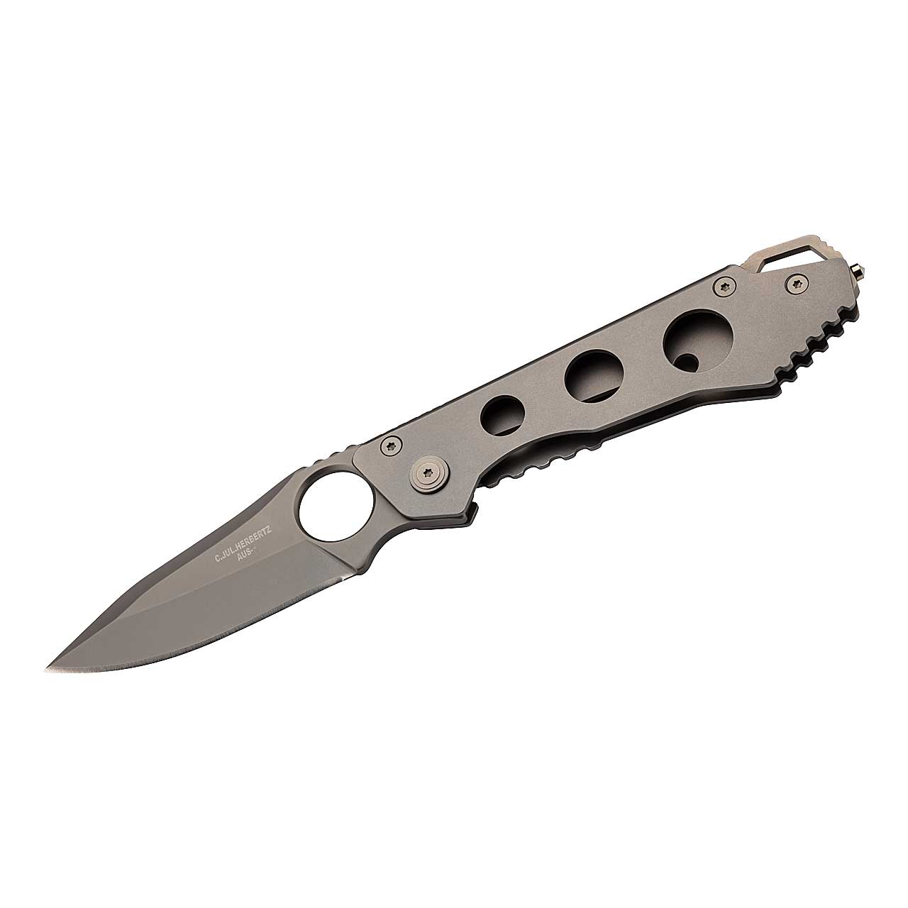 Herbertz Einhandmesser, Edelstahl