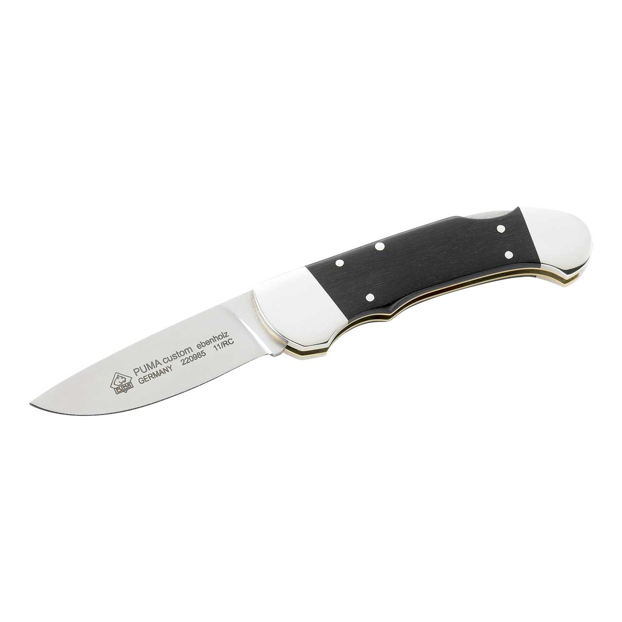 Puma CUSTOM Taschenmesser, Ebenholz