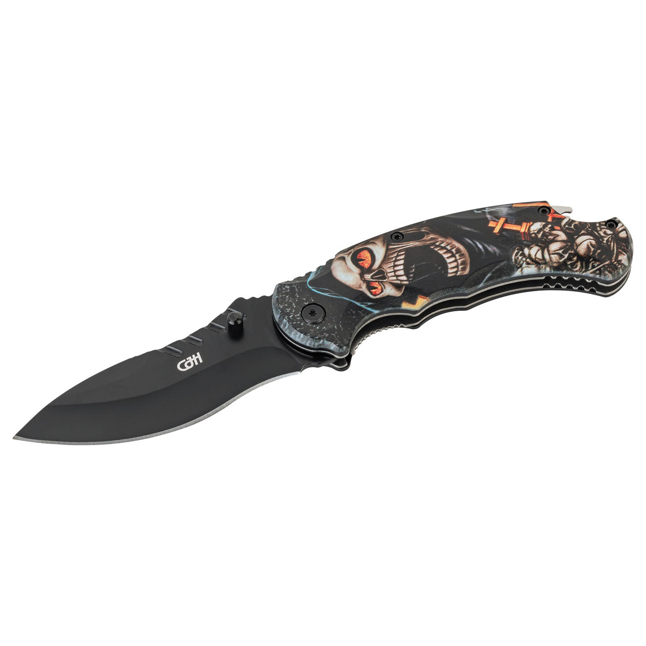 CJH Einhandmesser, Skull