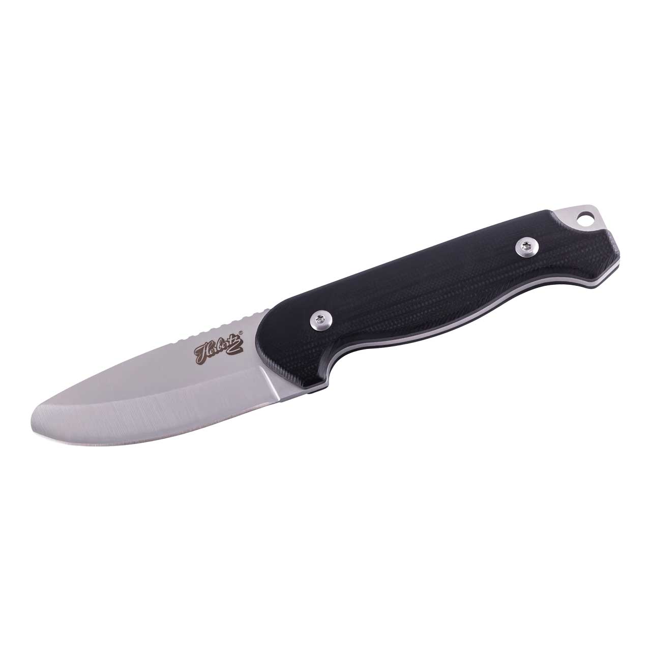 Herbertz Selektion Kindermesser, schwarz, Nylon-Etui