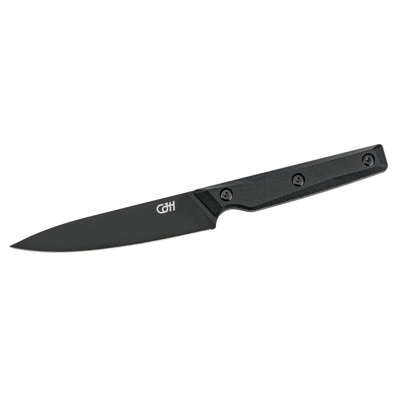 CJH Universalmesser, VG10 Stahl, Micarta, schwarz