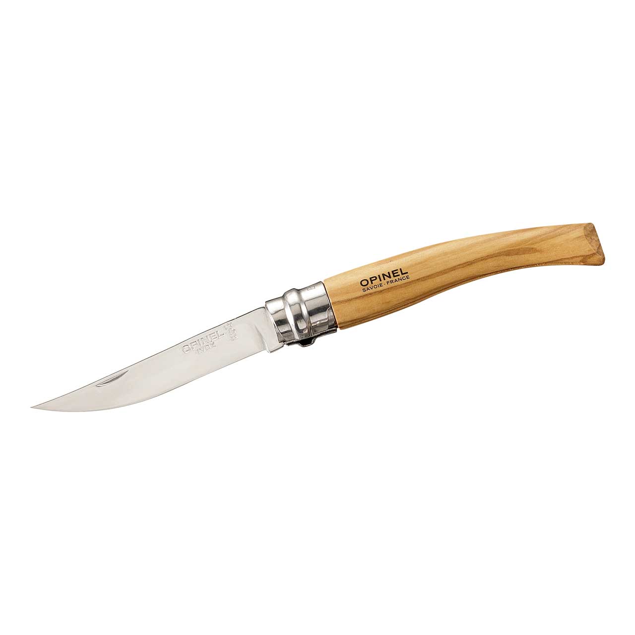 Opinel No 08 Slim-Line, Olivenholz