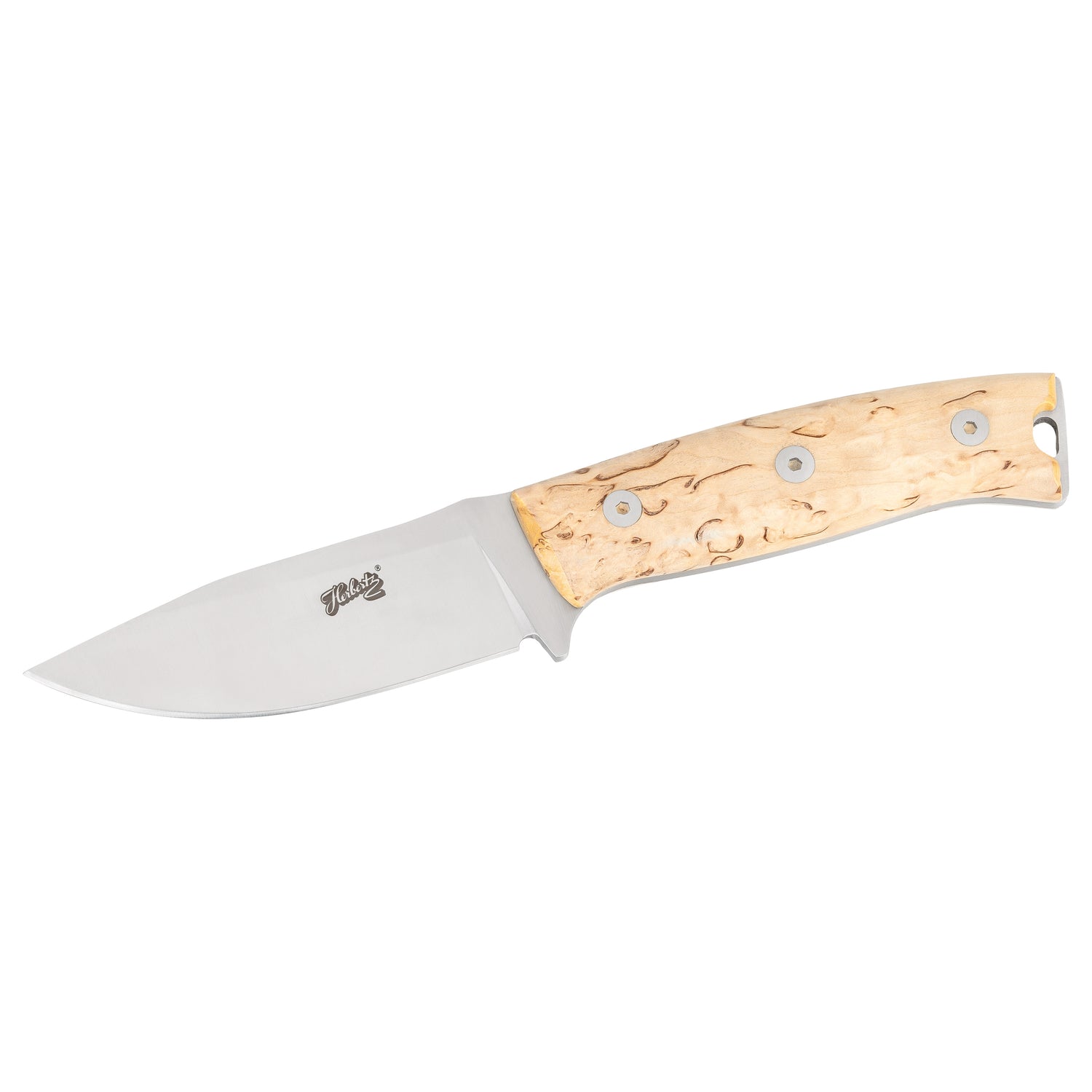 Herbertz SKADI III Gürtelmesser, Maserbirke