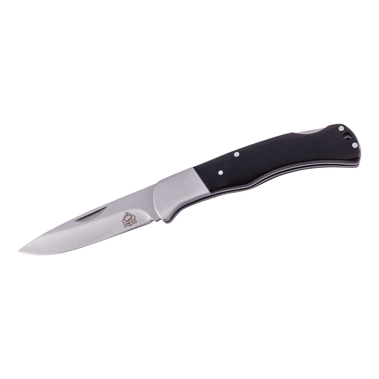 Puma TEC Taschenmesser, Pakkaholz schwarz