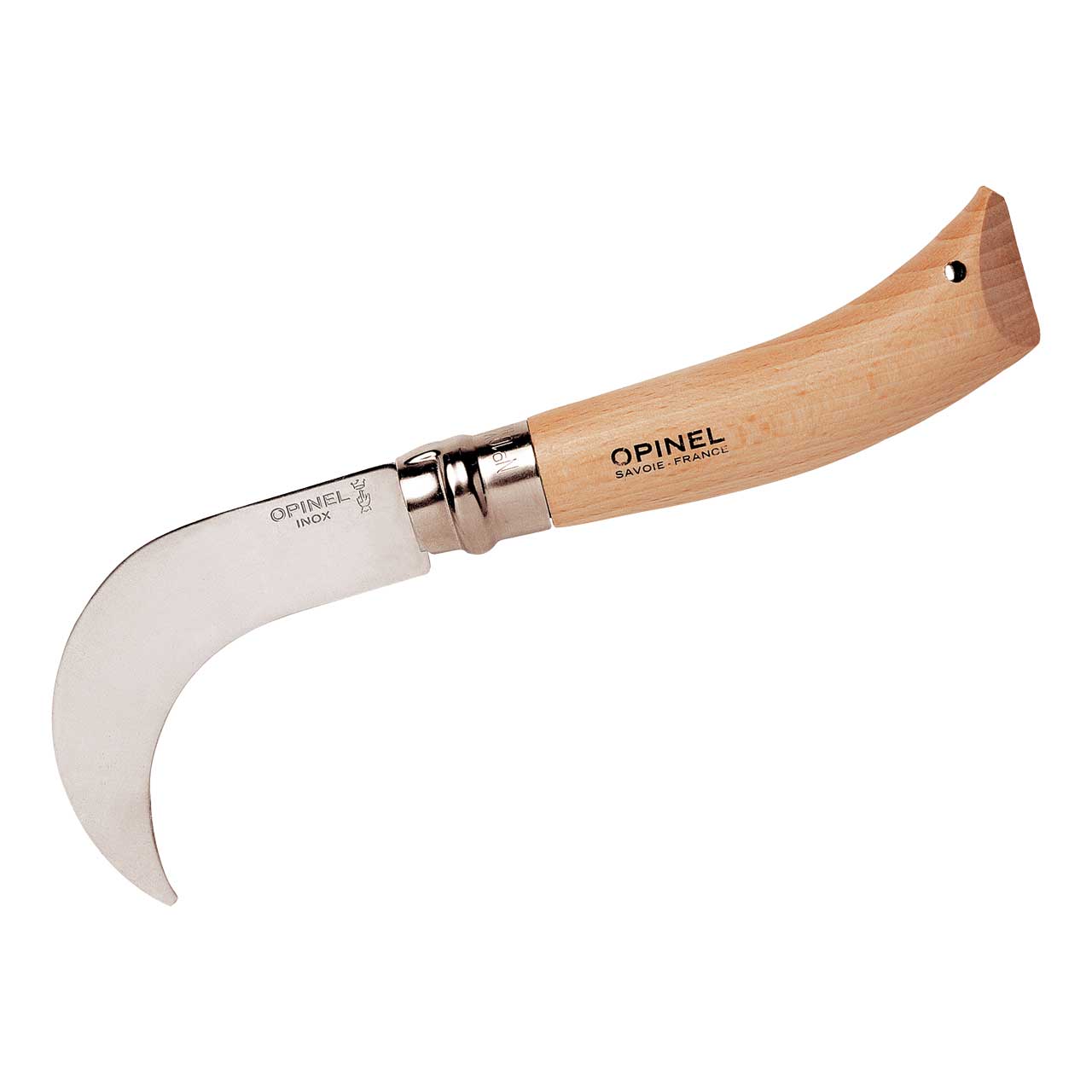 Opinel No 10 Gärtnermesser, Buchenholz