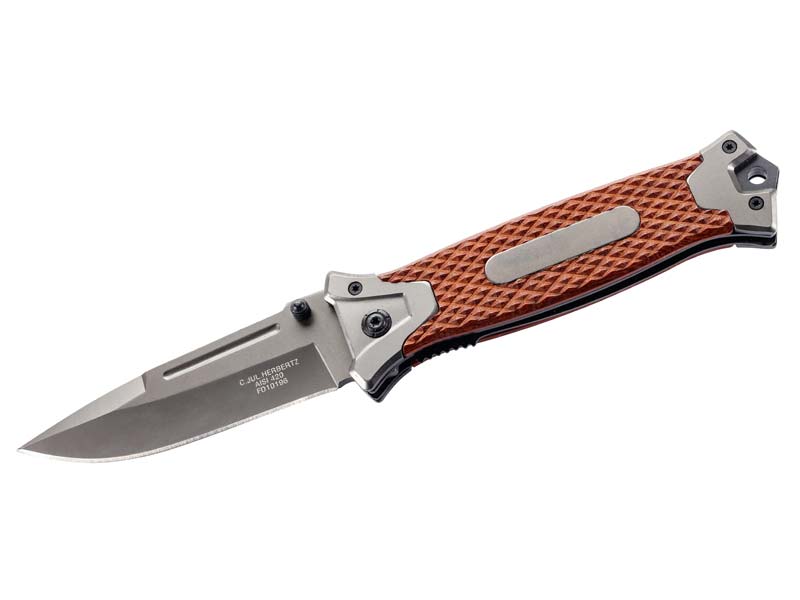 CJH Einhandmesser, Rattan