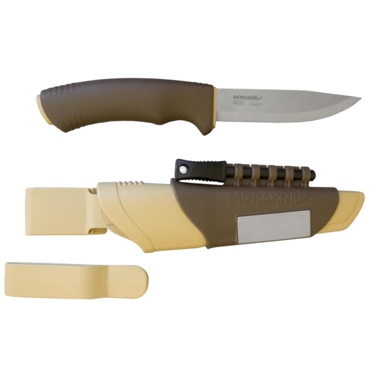 Morakniv BUSHCRAFT SURVIVAL (S) Outdoormesser, olivgrün/beige